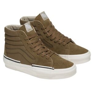 VANS | Sk8-Hi Rearrange Suede Leather Canvas Shoe in Tonal Kangaroo